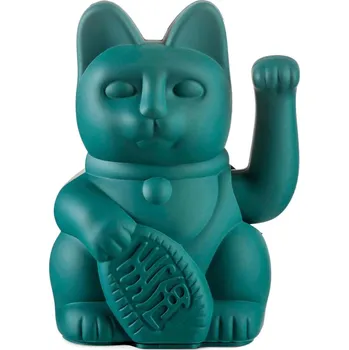 Dekorace do dětského pokoje Donkey Maneki Neko Lucky Cat - zelená