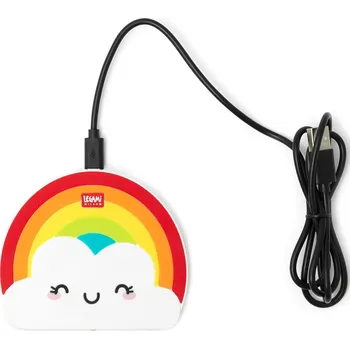 Powerbanka Legami Super Fast - Wireless Charger - Rainbow