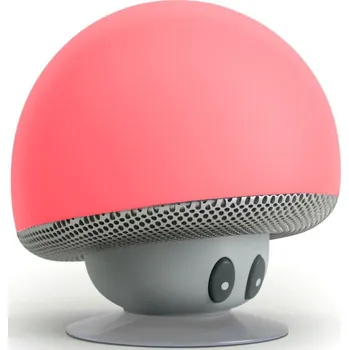 Bluetooth reproduktor MOB Mushroom speaker - red