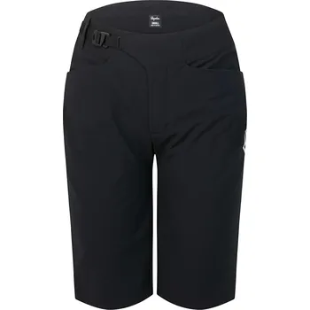 cyklistické kraťasy Rapha Women's Trail Finale Shorts - Black/Black XS