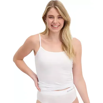 Bambusová dámská košilka Bamboo basics Vera bílá velikost XL