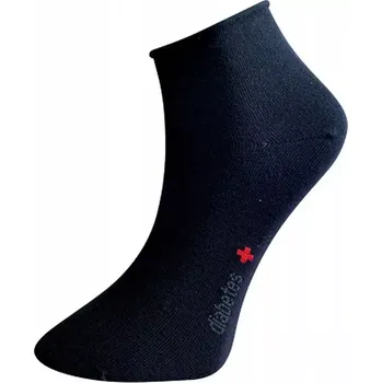 Dámské ponožky Zdravotní ponožky Matex Diabetes 833 černé velikost 41-42