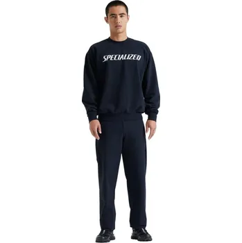Pánská mikina Specialized Wordmark Crewneck Sweatshirt - black L