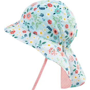 Čepice Wouki-Hehu mint/pink dots S