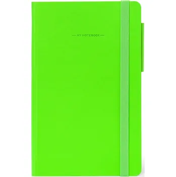 Zápisník Legami My Notebook - Medium Lined Neon Green