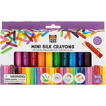 Pastelka Tiger Tribe Mini Silk Crayons