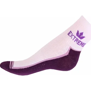 Dámské ponožky Ponožky Gapo Fit Extreme bílofialová velikost 38-39