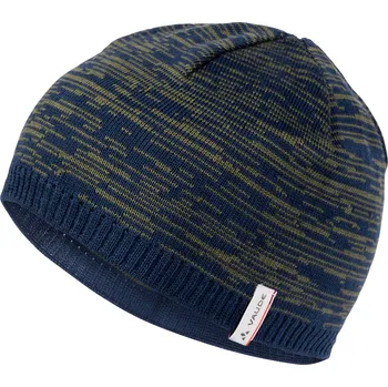 Čepice Vaude Kids Cotton Beanie - dark sea/avocado