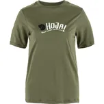 Fjallraven Hoja Wool T-shirt W - Laurel Green S