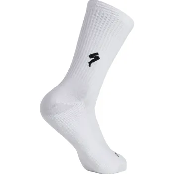 Pánské ponožky Specialized Cotton Tall Sock - white 36-39