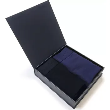 Boxerky Luxusní bambusové boxerky Bamboo basics Rico 2pack černé-navy velikost M-46/48