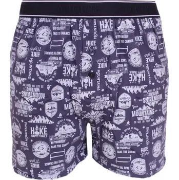 Trenýrky Pánské trenky s přiznanou gumou v pase Andrie PS 5688 razítka velikost XXL-58/60