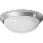 OLGA S stropní a nástěnné svítidlo 60W + SENZOR 110°, IP44, stříbrná