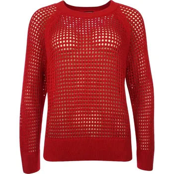 Dámský svetr Trendy svetřík pro dámy Kenny S. 509554 červený velikost 42