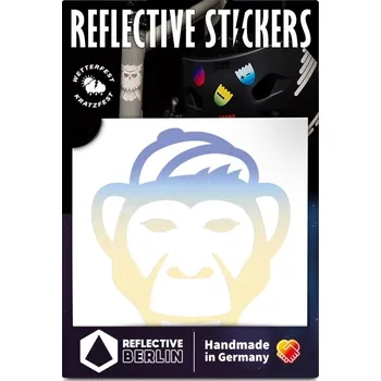 Reflective Berlin Reflective Decals - Monkey - brown uni