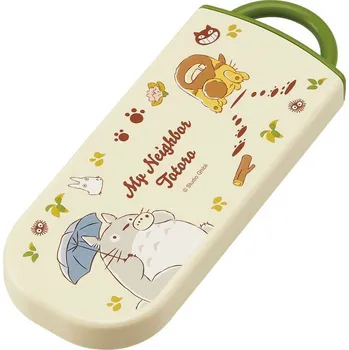 Jídelní set Maison Ghibli Set Chopsticks Spoon Fork Totoro & Catbus - My Neighbor Totoro