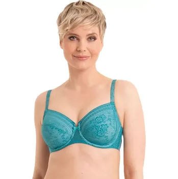 Podprsenka Kosticová podprsenka Fleur Rosa Faia 5653 light smaragd velikost 85G