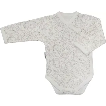 ESITO | Dětské body zavinovací Zája Light cream - smetanová / 68