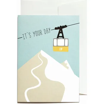 Dárková taška Roadtyping Greetingcard - It’s your day uni