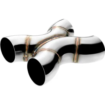 Zadní díl výfuku FMIC.Pro X-Pipe svařovaná nerezová ocel 57mm