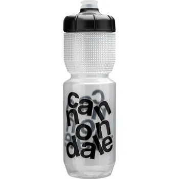 Cannondale Gripper Stacked Bottle 750ml - Clear/Black uni