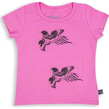 Chlapecké tričko Wouki Dívčí triko Kirara - Dark Pink