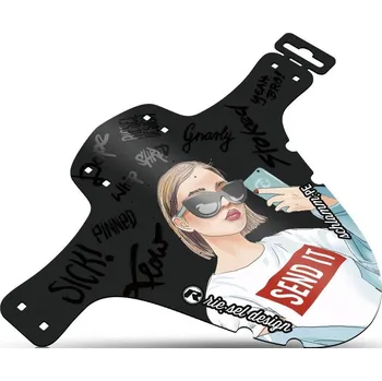 Blatník na kolo Rie:sel Design Schlamm:PE - girl send it uni