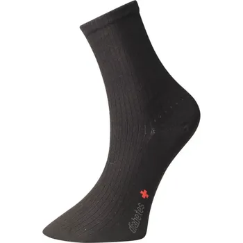 Dámské ponožky Ponožky Matex Diabetes 389 černá velikost 43-45