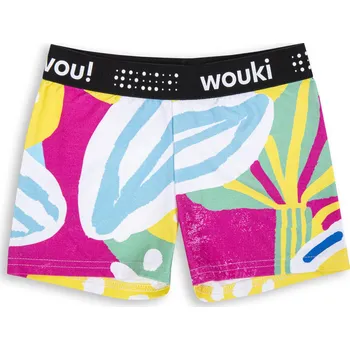 Chlapecké kraťasy Wouki Dívčí kraťasy Setsuna - Yellow 128