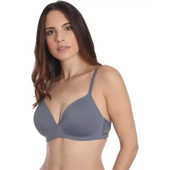 Podprsenka Bezkosticová podprsenka Sassa Mode 14660 modrošedá velikost 70C