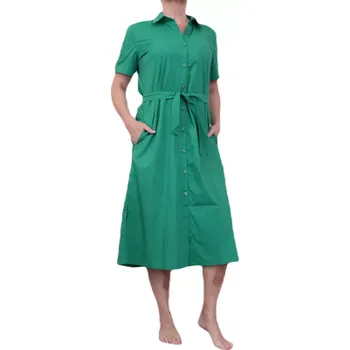 Dámské šaty Dámské košilové šaty Orange Point 2684 zelené velikost M