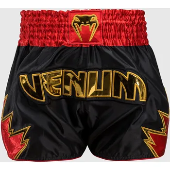Sportovní oblečení Muay Thai šortky Venum Inferno - Black/Gold/Red Velikost: S