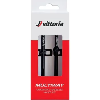 Vittoria Multiway tubeless valve alloy - black 60 mm