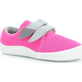 Dívčí obuv Beda Candy růžové barefoot tenisky s opatkem (BF 0001/TEX/W/OP) Velikost boty (EU): 32, Vnitřní délka boty: 200, Vnitřní šířka boty: 79