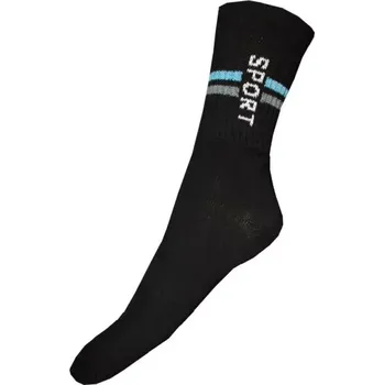 Dámské ponožky Ponožky DVJ Sport černá velikost 49-50