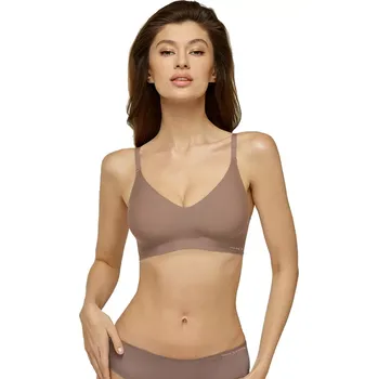 Podprsenka Dámská braletka bez kostice Marc&André W21-1354 tm.mocca velikost 36