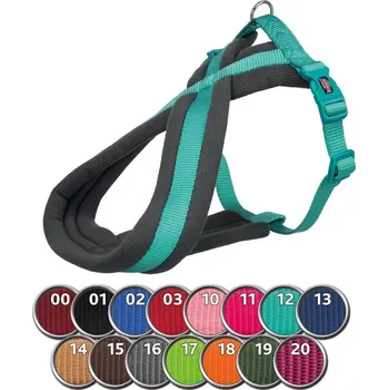 Obojek pro psa Trixie Nylonový postroj PREMIUM podšitý 30-55cm/15mm (XS-S) varianta/kod barva: 01 černá