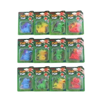 Gumový dráček 2v1 – figurka se stočením do vajíčka