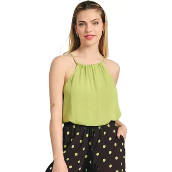 Dámská tunika Lehké tílko Muydemi 210200 zelené velikost S