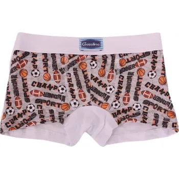 Boxerky pro malé sportovce Gasolino U3552 bílé velikost 4