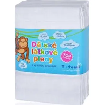 Dětské zboží T-Tomi Látkové TETRA pleny 10 ks