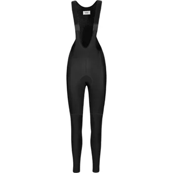 Cyklistické kalhoty Pas Normal Studios Women's Essential Thermal Long Bibs - Black