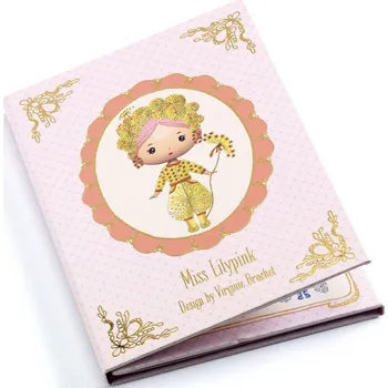 Djeco Sada snímatelných samolepek Tinyly - Miss Lilypink