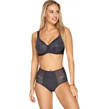 Podprsenka Něžná jemně vyztužená podprsenka DreamBra Timo 041832 grafit velikost 75D