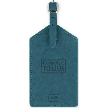 Legami Luggage Tag - blue
