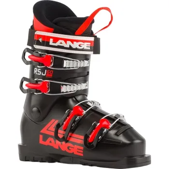 Sjezdové boty Lange RSJ 60 - black/electric red