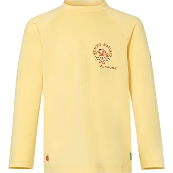 Chlapecké tričko Vaude Kids Solaro LS T-Shirt III - vanilla 98