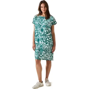 Dámské šaty Dámské lněné šaty Cecil 144329 zelená velikost XS