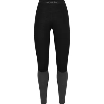 Pánské termoprádlo Icebreaker Women's ZoneKnit 200 Leggings - black/jet heather/cb L
