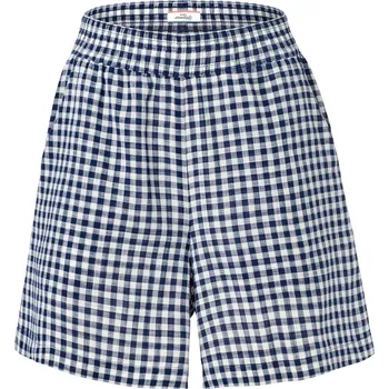 Dámské kraťasy 634848 - Tchibo - Tkané kostkované šortky - pro ženy - vel. 42 - barva: modrá/kostkovaný